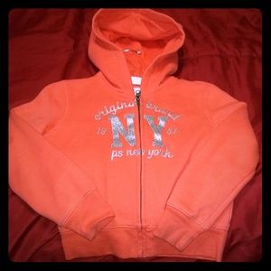 Zip up hoodie